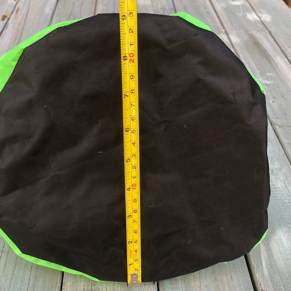 Beetle Bucket Bag - Neon Lime Green Heavy Duty One Handle  Bag - Picture 14 of 14